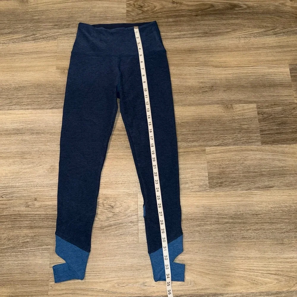 Beyond Yoga Spacedye Colorblock Leggings Womens‎ Large Blue Yoga